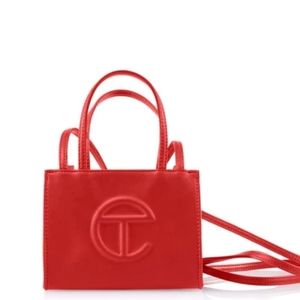 Telfar Small Red Shopping Bag